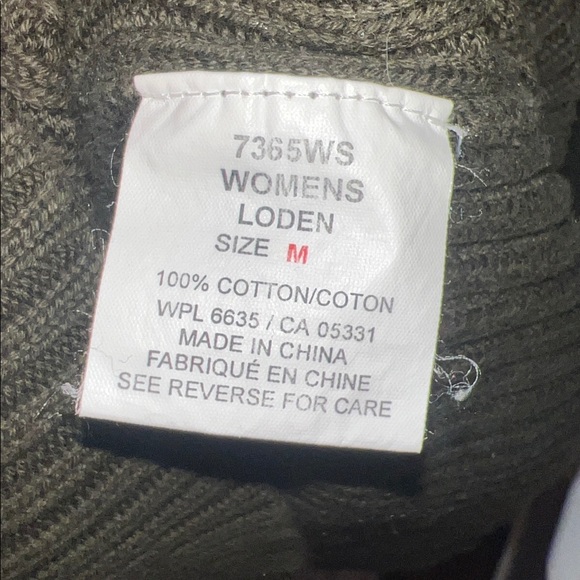 Vintage Woolrich Olive Green Quarter Zip Sweater - Picture 3 of 3